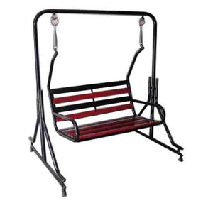 Hindoro Swing Indoor Outdoor Jhula for Home with Stand 300 kg Capacity (Iron Swing)
