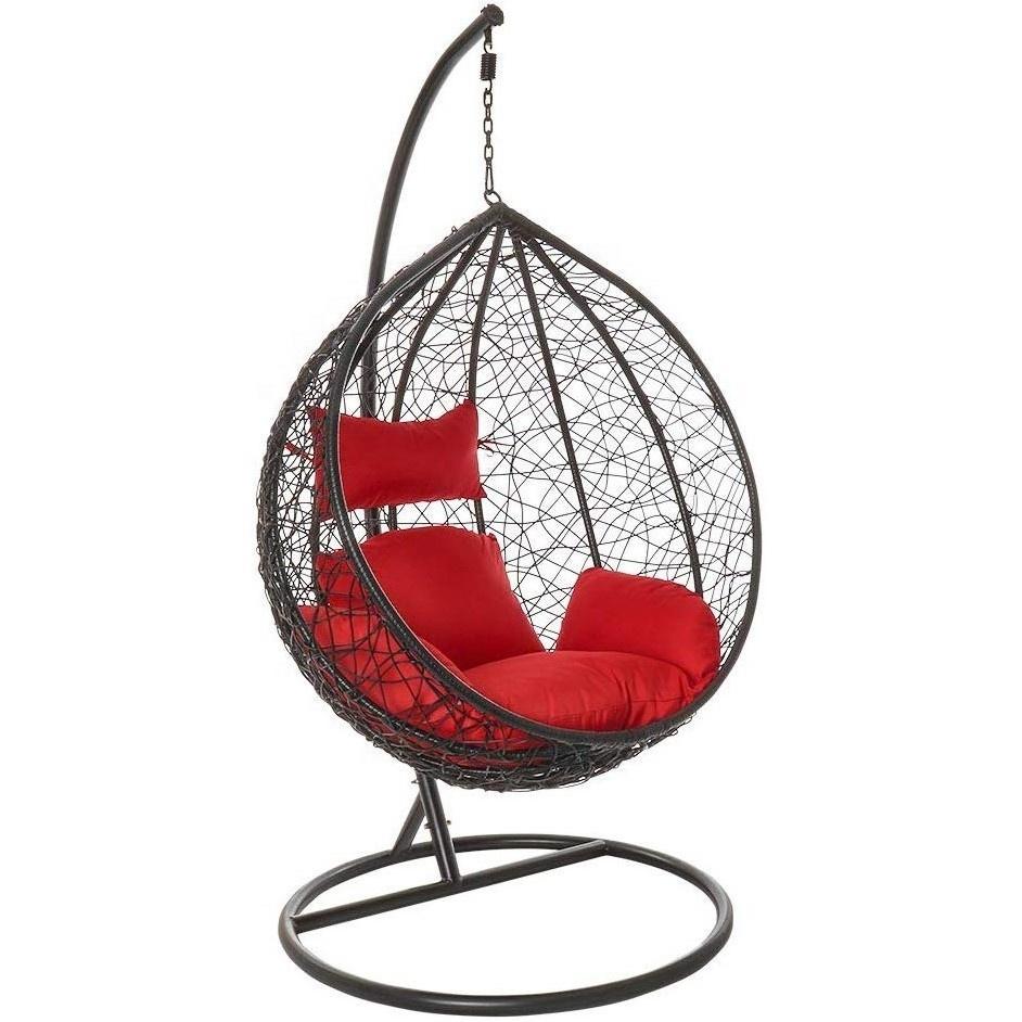 Hindoro Single Seater Hanging Swing With Stand For Balcony , Garden Swing