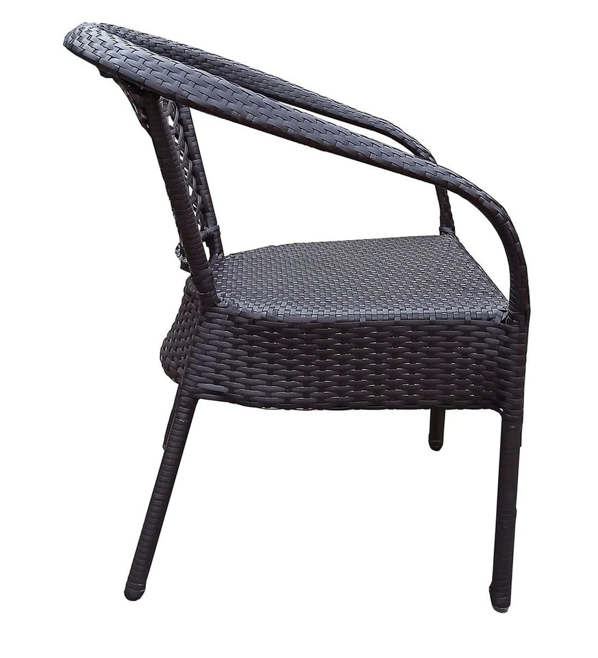 Hindoro Outdoor Furniture Garden Patio Seating Set 1+4 4 Chairs and Table Set Balcony Furniture Coffee Table Set