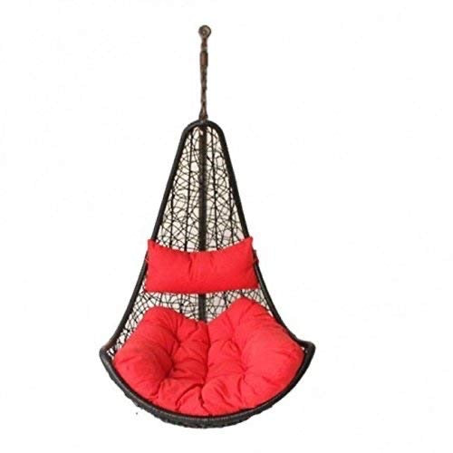 Hindoro Garden Swing Hammock Chair for Adult Indoor and Outdoor Without Stand Black Colour