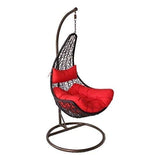 Hindoro Indoor/Outdoor Zula Hammock Chair for Adult Swing with Stand and Cushion