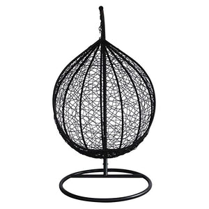 Hindoro Single Seater Swing Chair with Stand & Cushion & Hook Outdoor/Indoor/Balcony/Garden/Patio/Home Improvement