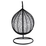 Hindoro Single Seater Swing Chair with Stand & Cushion & Hook Outdoor/Indoor/Balcony/Garden/Patio/Home Improvement