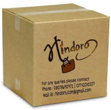 Hindoro Indoor/Outdoor Single Seater Black Swing Chair Without Stand