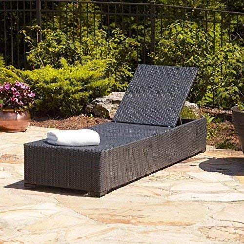 Hindoro Swimming Pool Lounger Brown