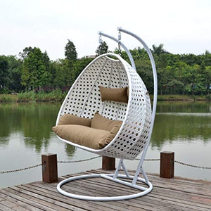 Hindoro Outdoor Indoor Balcony Garden Patio Double Seater Swing Chair